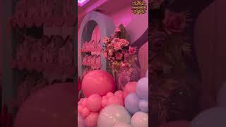 Mermaid theme decor🧜‍♀️ birthdayparty babyshower partydecorator bike corporateevents wedding [upl. by Aleusnoc]