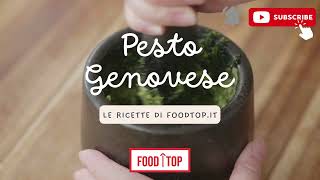 Pesto alla Genovese ricetta originale by Foodtop [upl. by Artemas]