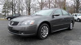 Short Takes 2006 Nissan Altima 25 S Special Edition Start Up Engine Full Tour [upl. by Monteith307]