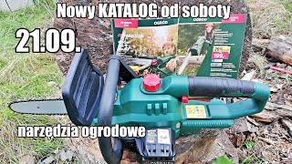 Nowy KATALOG Parkside od SOBOTY 21092024 pilarki akumulatorowe i narzędzia ogrodowe [upl. by Elka]