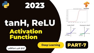 tanH ReLu Leaky Relu Paramteric ReLu activation functions [upl. by Armyn]