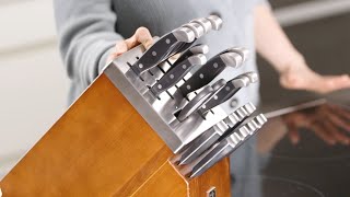 HENCKELS Self Sharpening Knife Block [upl. by Kapoor]