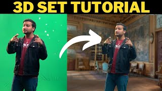 Create 3D Set in Element 3D  After Effects Advance VFX Tutorial  Inside Motion Pictures  2023 [upl. by Aknaib]