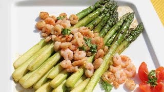 gebratenen grünen Spargel roasted asparagus [upl. by Tannenbaum392]