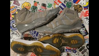 Sneaker Restoration Air Jordan 11 quotCool Greyquot [upl. by Adev]