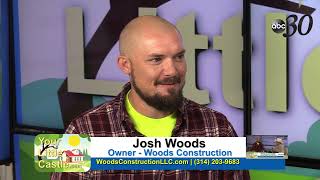 Woods Construction  Josh Woods  Your Little Castle Show on ABC [upl. by Eittah]