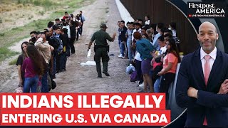 Indian Migrants Favour Canada Over Mexico to Illegally Enter the US  Firspost America [upl. by Joel]