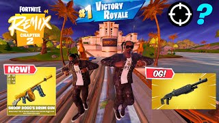 NEW OG Fortnite Chapter 2 Remix BATTLE ROYALE Controller Gameplay [upl. by Llerrehc]