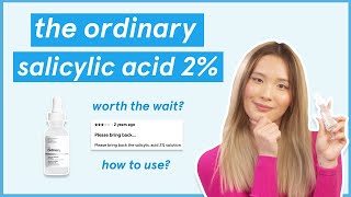 ⚡️The ordinary salicylic acid 2 solution  review how to use amp how to layer [upl. by Roderich]