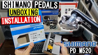 How to install Shimano Pedals PD M520 [upl. by Goulder]