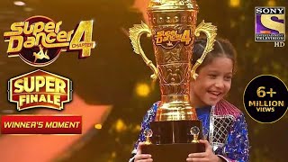 Florina बनी SD4 की Winner  Super Dancer Chapter 4  Winners Moment [upl. by Hubey]