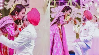 Neha Kakkar Finally Kiss Rohanpreet Singh At Nehupreet Wedding Ceremony Nehudavyah [upl. by Filbert]