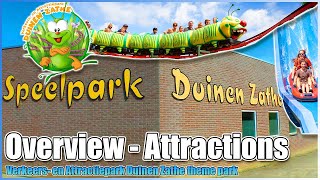 😀Overview of Theme Park🎡Duinen Zathe Appelscha🎢Speelpark Pretpark Verkeers en Attractiepark [upl. by Cohn]