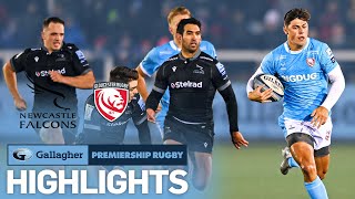 Newcastle v Gloucester  HIGHLIGHTS  Young Flyers Are Worth the Wait  Gallagher Premiership 2122 [upl. by Domel]