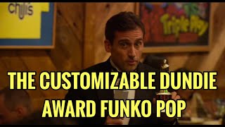 THE CUSTOMIZABLE AMAZON EXCLUSIVE DUNDIE AWARD FUNKO POP [upl. by Eiblehs256]