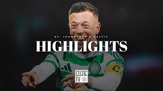 Scottish Premiership Highlights  St Johnstone 06 Celtic  Super Six for Celts against Saints [upl. by Ewens]