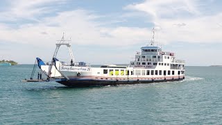 Super shuttle ferry 25 docking in hagnaya port cebu [upl. by Ykcin]