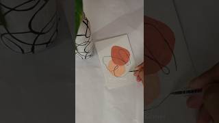 Easy painting techniques 😱🦋 art painting bohoart artshorts easydrawing diy aesthetic viral [upl. by Sualakcin]