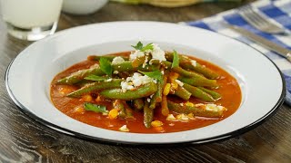 Deliciosos Ejotes a la Mexicana  Receta sencilla [upl. by Starla300]