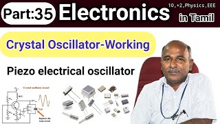 Crystal Oscillator working in tamil [upl. by Peppi]