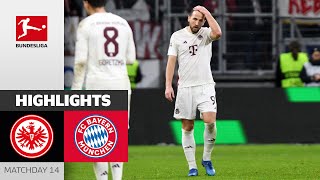 Frankfurt  FC Bayern 51  Highlights  MD 14 – Bundesliga 2324 [upl. by Aloz]