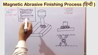 Magnetic Abrasive Finishing Process हिन्दी [upl. by Earissed717]