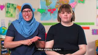 Talk PANTS with Makaton Rule 1 with subtitles [upl. by Gall]