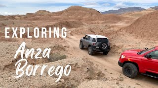 Anza Borrego Adventure  Ocotillo Wells the Hills of the Moon and More [upl. by Newel]