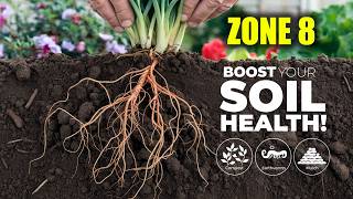 5 Easy Ways to Improve Soil Health in Zone 8 Gardens Tips for Thriving Plants [upl. by Ellenid]