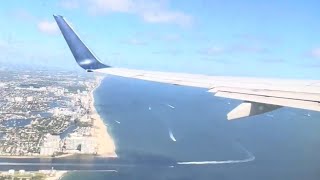 Delta 737800 pushback taxi and departure out of FLL fyp delta 737 boeing aviation [upl. by Euqinotna676]