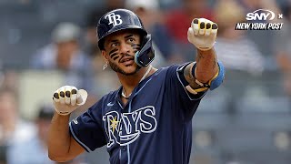 Mets acquire outfielder Jose Siri in trade with Rays [upl. by Airotcivairam]