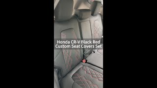 Easy Honda CRV Rear Seat Covers Installation How do you install a set of seat covers follow usa [upl. by Caasi891]