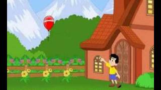 Nursery Rhymes My Red Balloon with Lyrics [upl. by Stauffer]