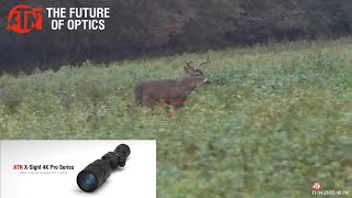 ATN X Sight 4K Pro Deer Hunting Footage [upl. by Ecnar]