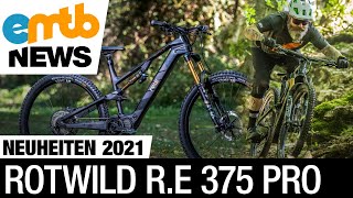 Test Rotwild RE375 mit Shimano EP8 19 kg – 7499 EUR Alle Infos zum neuen Rotwild E Bike 2021 [upl. by Rehpitsirhc]