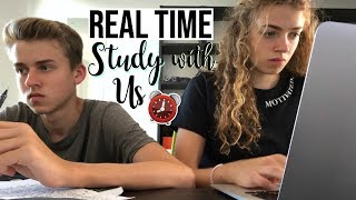 1 Hour Real Time Study With Us with Break ✨ [upl. by Kulseth]