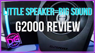 BEST DESKTOP GAMING SPEAKERS  Edifier G2000 Speaker Review amp Sound Test [upl. by Trebmal143]