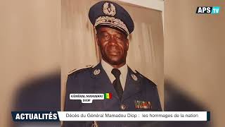 Décés du Général Mamadou Diop  les hommages de la nation [upl. by Verity]