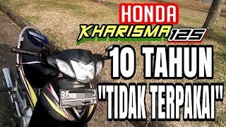 48Review motor HONDA kharisma 125  SETELAH 10 tahun terbengkalai TERNYATA MASIH NGACIR [upl. by Sitruc]