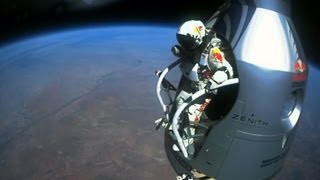 FBaumgartner JUMP FULL VIDEO WELTREKORDE 2012 [upl. by Beaston268]