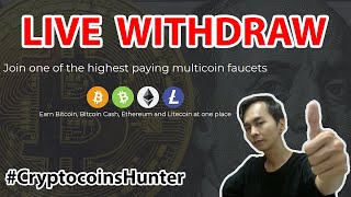 MULTICOIN FAUCETS LIVE WITHDRAW TO FAUCETPAY FAUCETSPIN LEGIT amp FREE FAUCET BITCOIN BCH ETH amp LTC [upl. by Nomma]