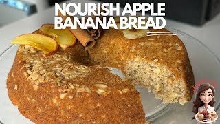 Nourish Apple Banana Bread [upl. by Inohs]