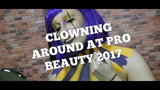 Clowning Around at Professional Beauty 2017 [upl. by Akina]