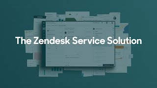 The Zendesk Service Solution [upl. by Eki]