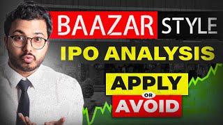 Baazar Style Retail IPO  Apply or avoid Detailed Analysis by Vibhor Varshney [upl. by Anitsirhk]