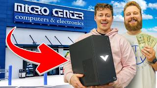 Buying The CHEAPEST Gaming PC From Microcenter [upl. by Nybbor825]