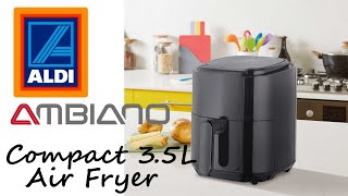 Aldi Compact Air Fryer  Perfect for Quick Meals [upl. by Aay503]