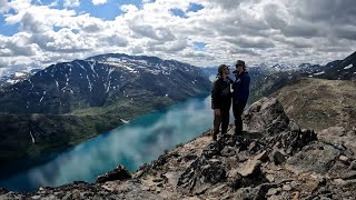 Besseggen Jotunheimen National Park in Norway [upl. by Faxen40]