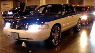 Crown Vic on 26s Fresh Paint [upl. by Kamat587]