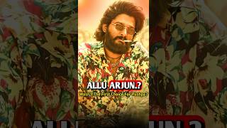 Allu Arjun Wasn’t the First Choice for Pushpa pushpa pushpa2 alluarjun sukumar shorts [upl. by Quintus]